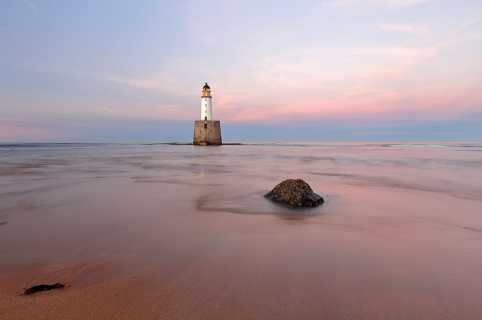 Rattray Head Lighthouse Colourful Sunset
