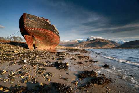 Ben Nevis Boat Wreck