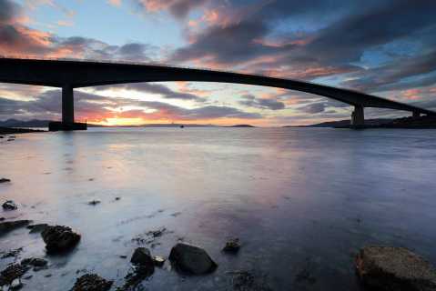 Skye Bridge Sunset Kyleakin