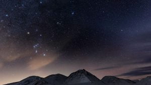 Glencoe Winter Starscape