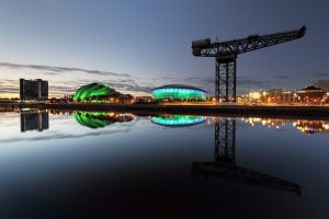 Glasgow River Clyde Reflections