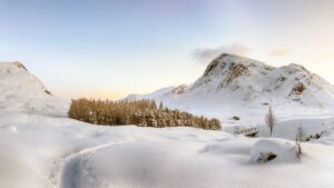 Glencoe Winter Landscape