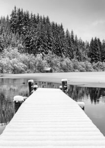 Loch Ard Winter Jetty Loch Ard Winter Jetty